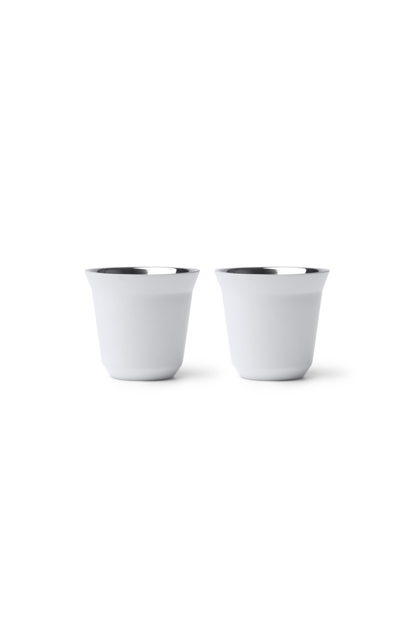 Eco-Friendly Stainless Steel Cup Set - 80ml