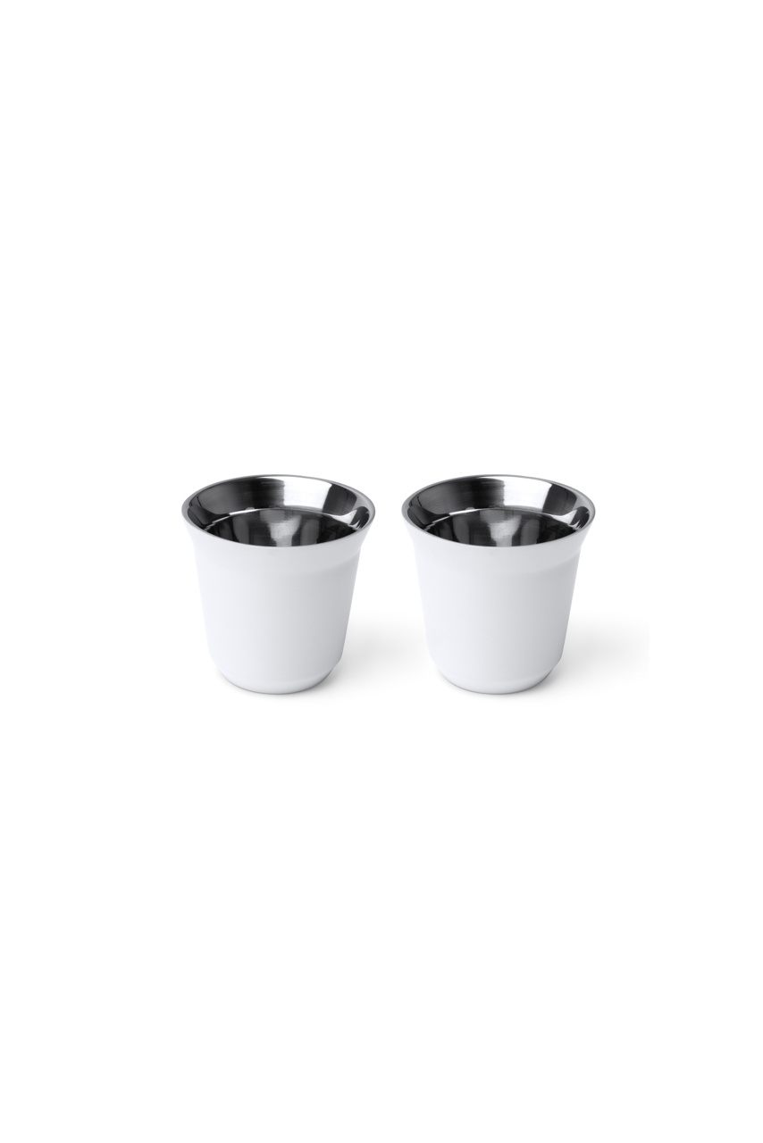 Eco-Friendly Stainless Steel Cup Set - 80ml