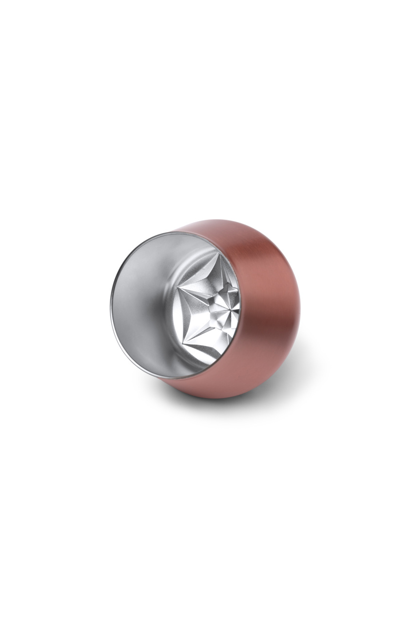 FRADES 2-in-1 Stainless Steel Glass - 380 ml
