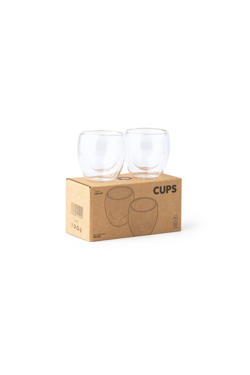 CAPSUL Double Wall Glass Set - 90 ml
