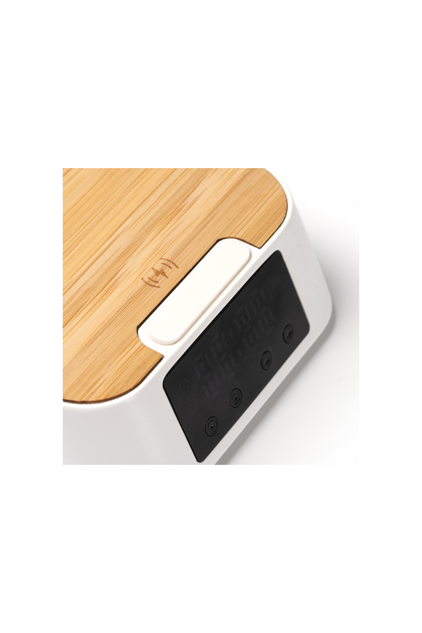 Eco-Friendly Desktop Fan with Wireless Charger