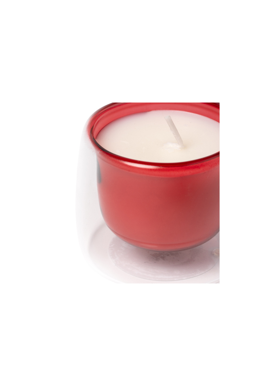 FLORA Scented Candle in Double-Layer Glass