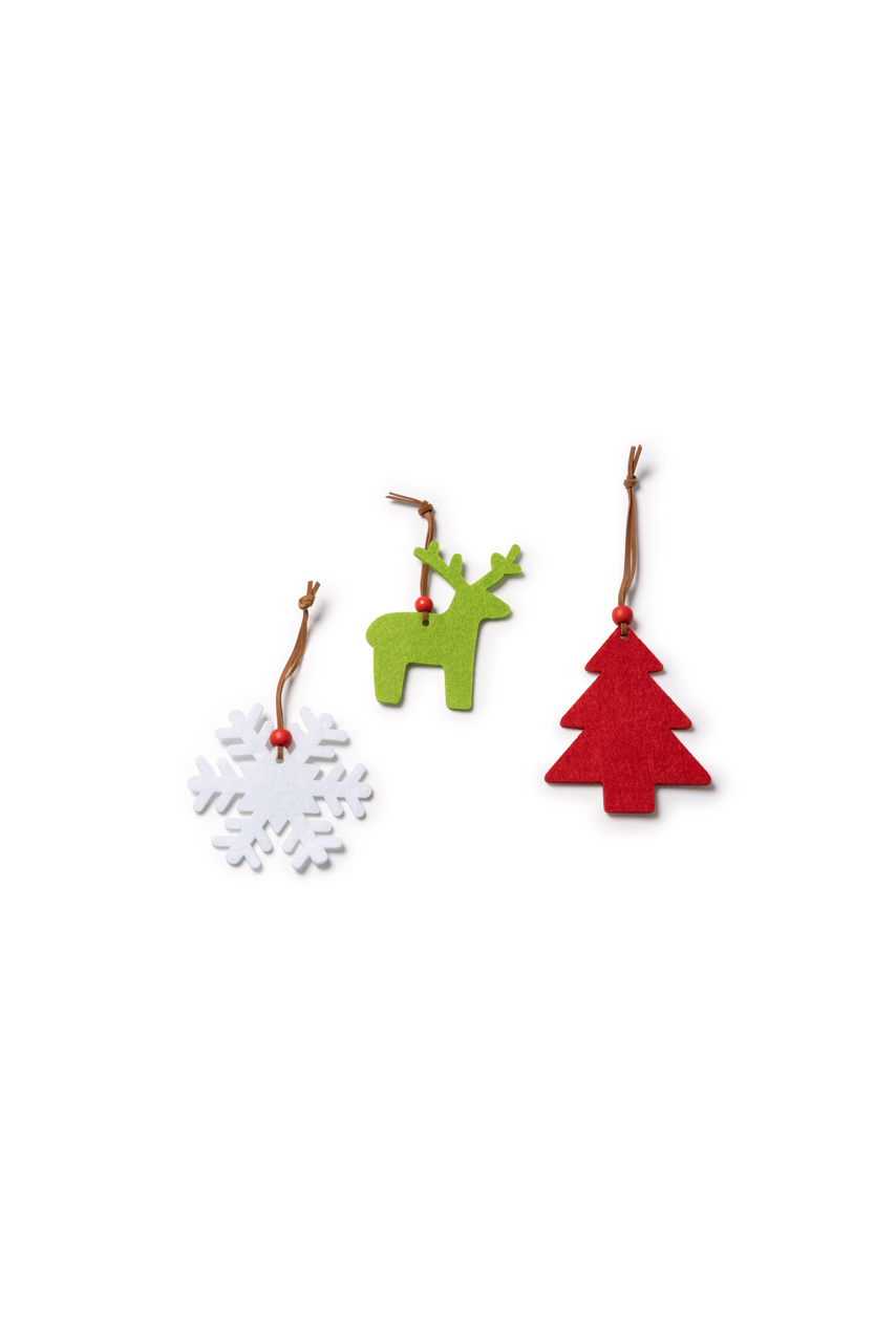 Felt Christmas Decorations Set - Festive Home Decor