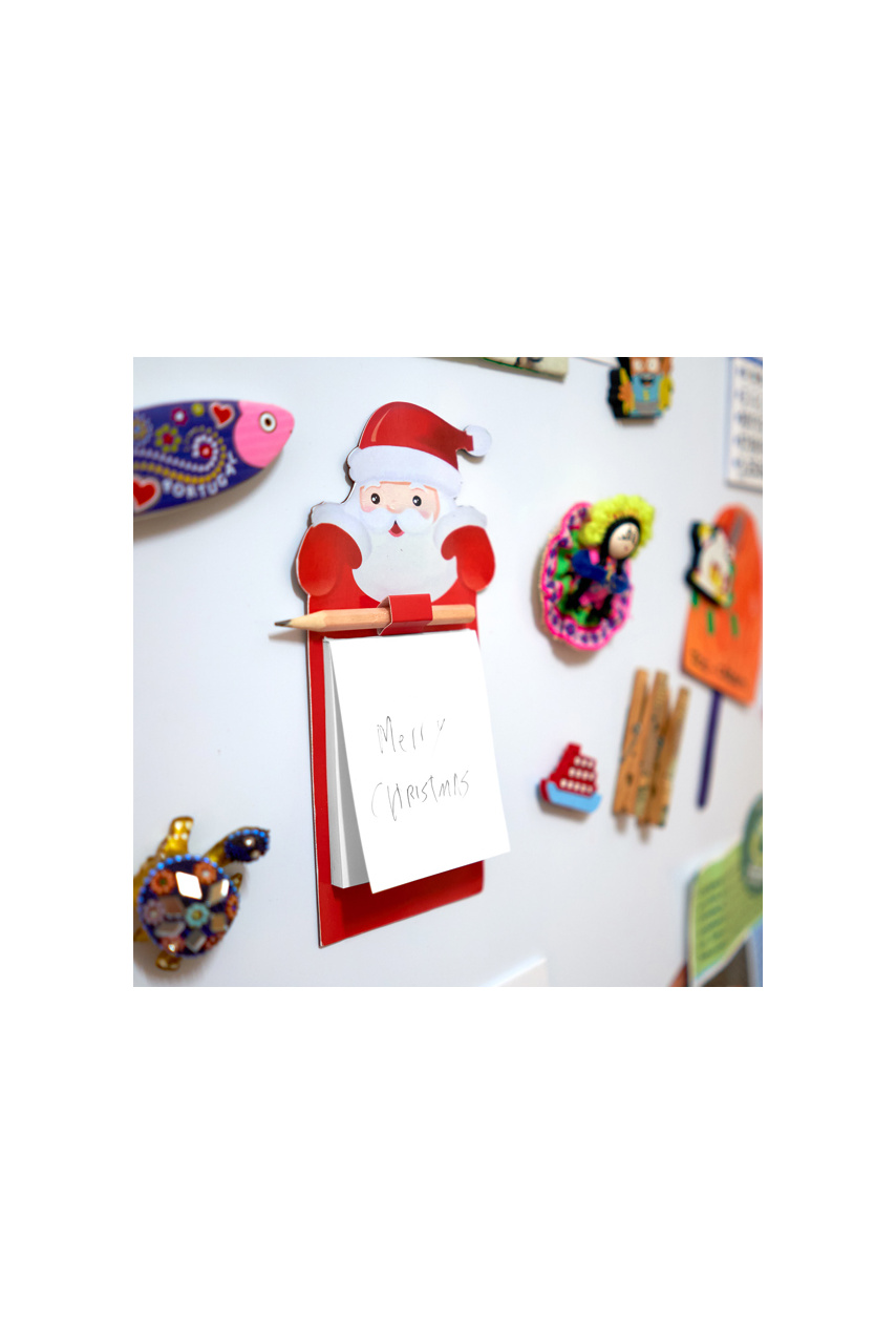 Santa Claus Magnet Notepad Set