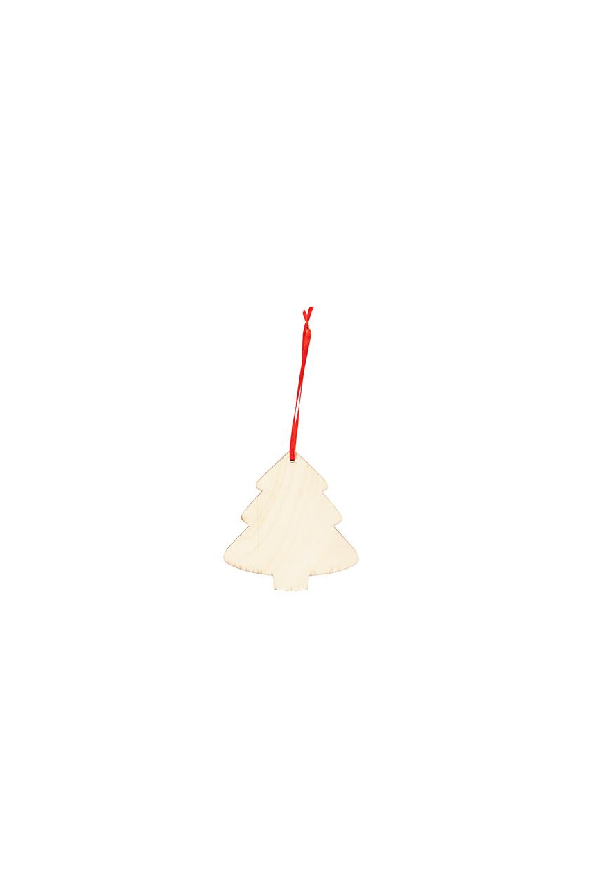 JINGLE Wooden Christmas Ornament