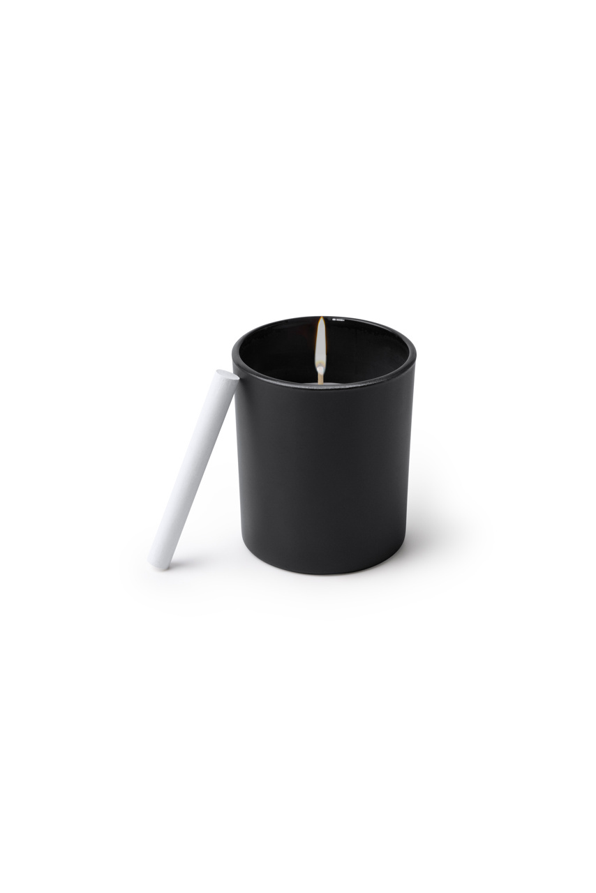 Vanilla Scented Candle with Chalkboard Slate