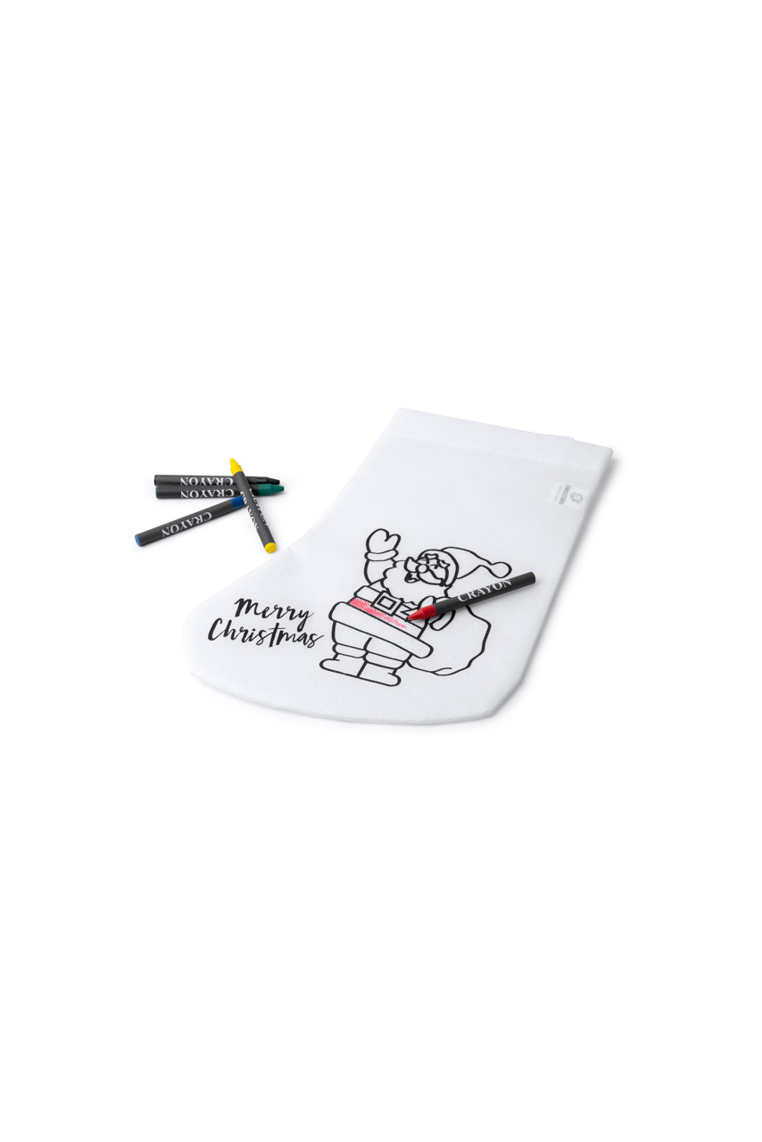 Color-Your-Own Christmas Stocking with Crayons