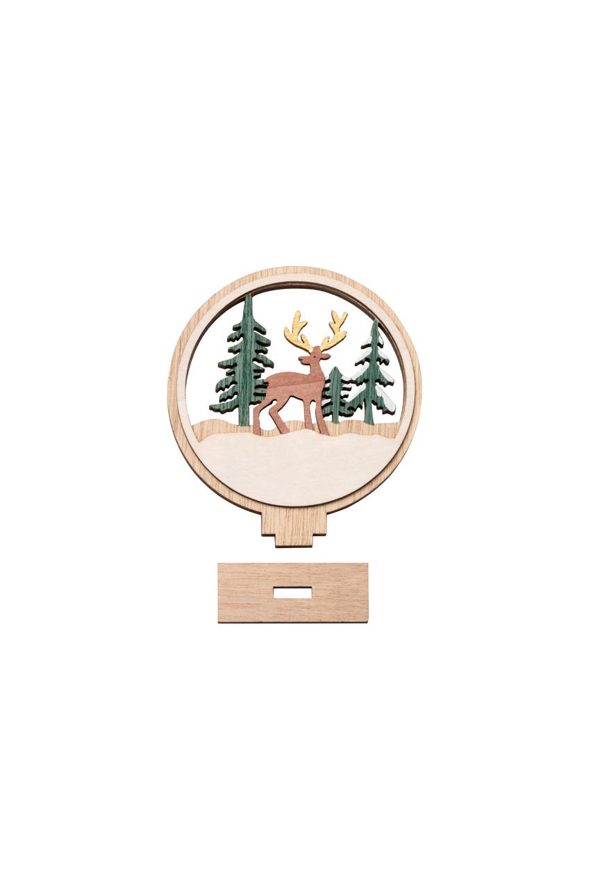 Decorațiune de Crăciun din Lemn ZIKOS