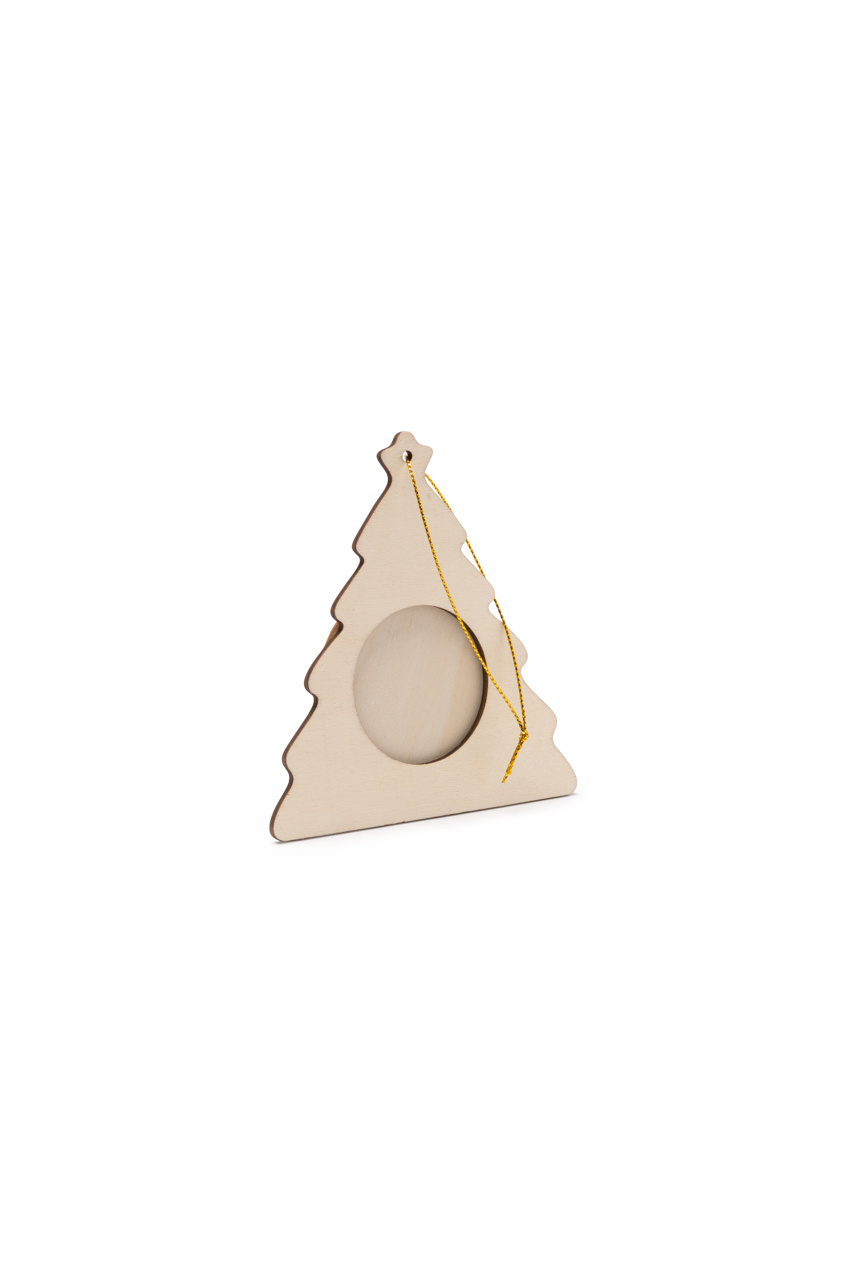 FILEY Wooden Christmas Tree Photo Frame