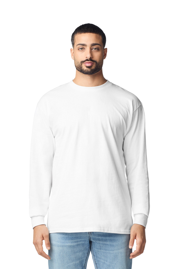 Tricou cu Mâneci Lungi ULTRA COTTON™ pentru Adulți