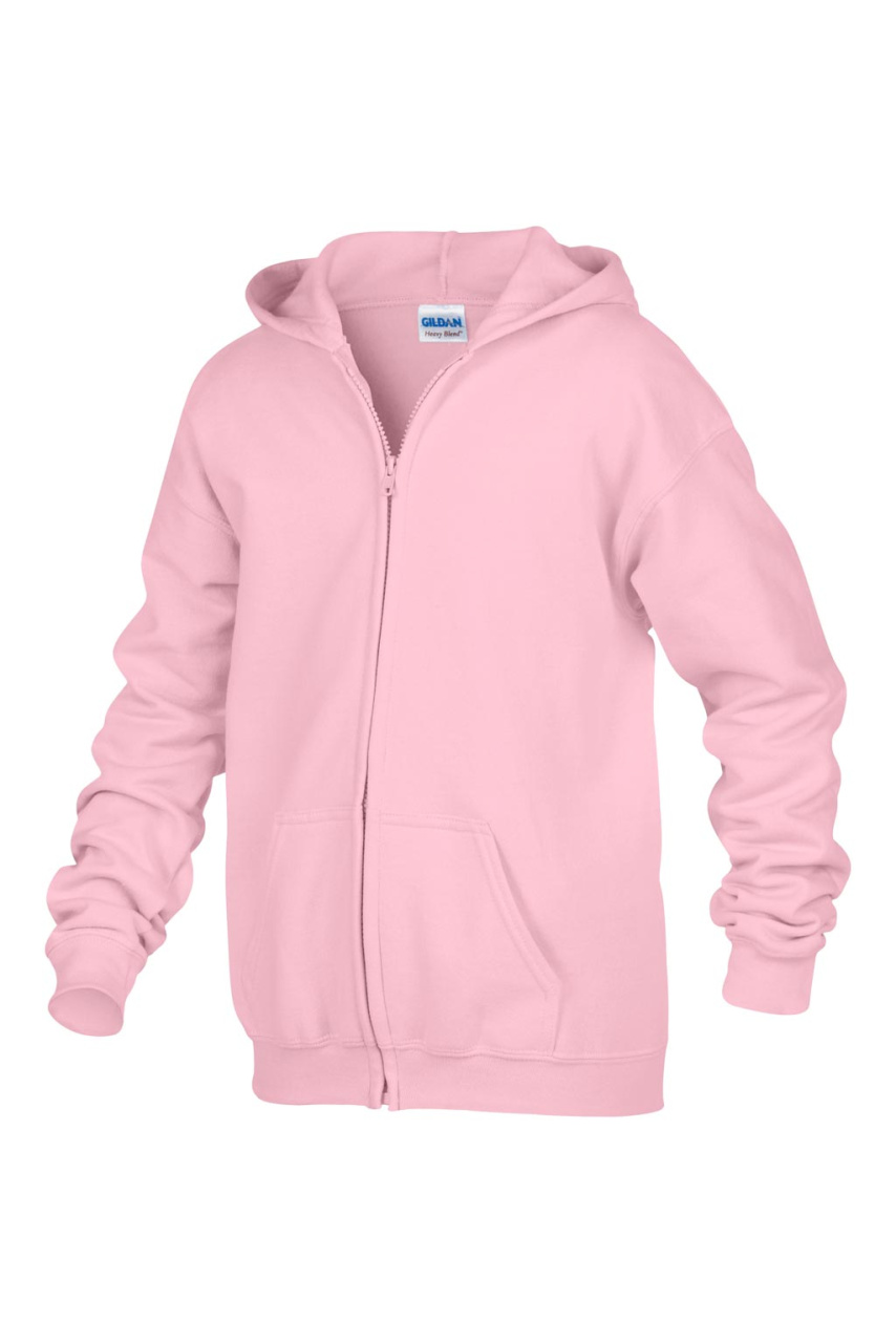 Youth Heavy Blend Full Zip Hooded Sweatshirt