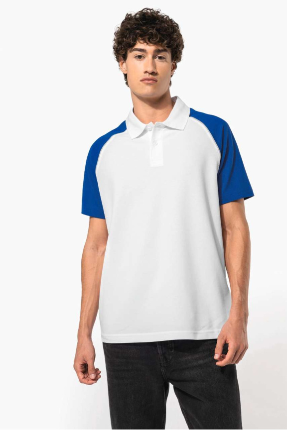 Tricou Polo cu Mâneci Scurte Baseball