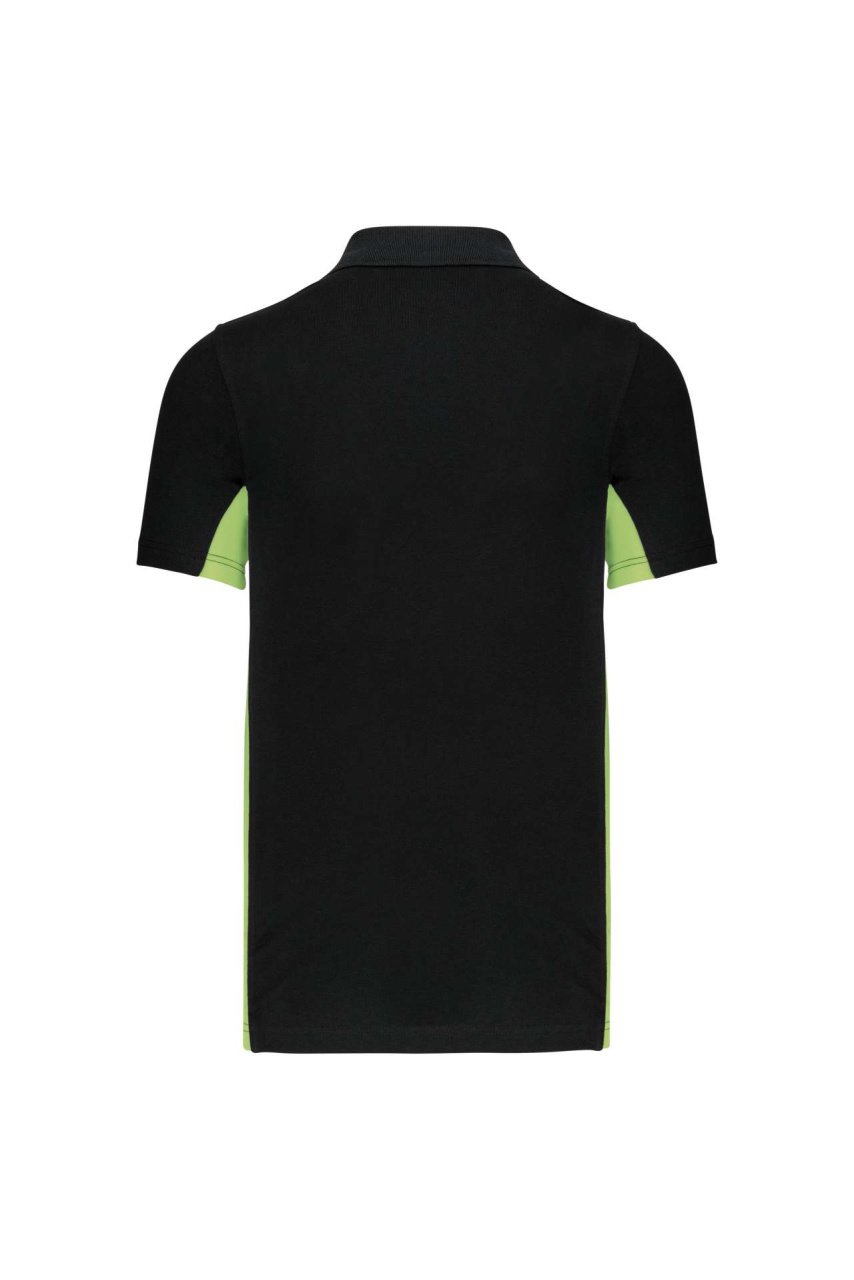 Tricou Polo Bicolor cu Mâneci Scurte - Eleganță și Confort