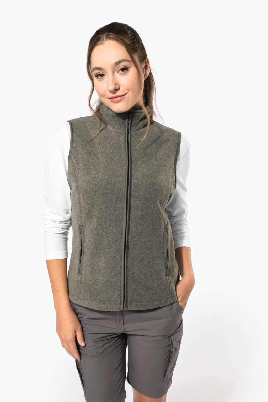 Melodie Women's Microfleece Gilet - Stylish & Warm