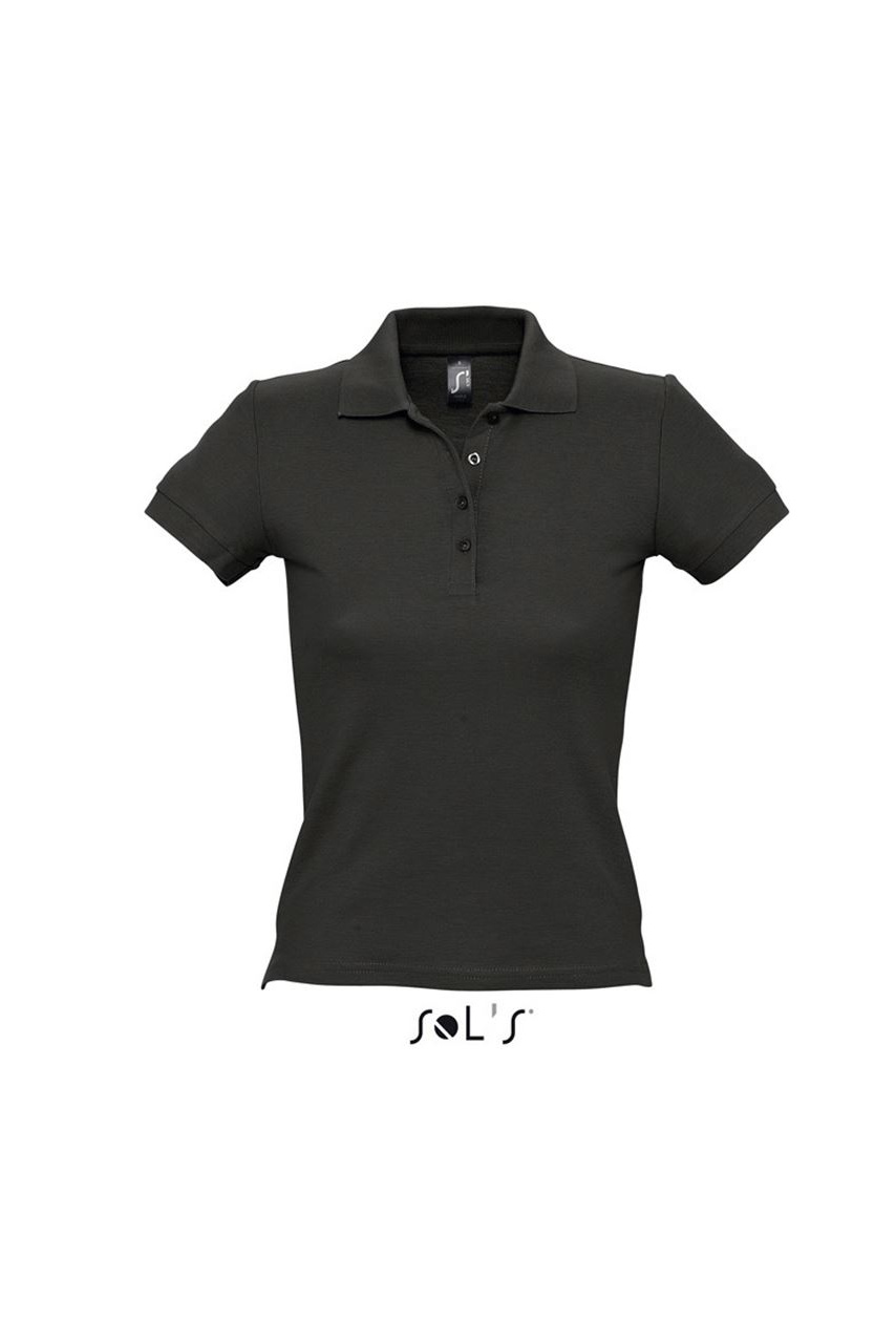 Tricou Polo Feminin din Bumbac Pieptănat