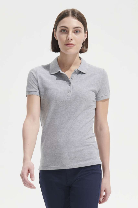Women's Fitted Cotton Polo Shirt - Stylish & Comfortable