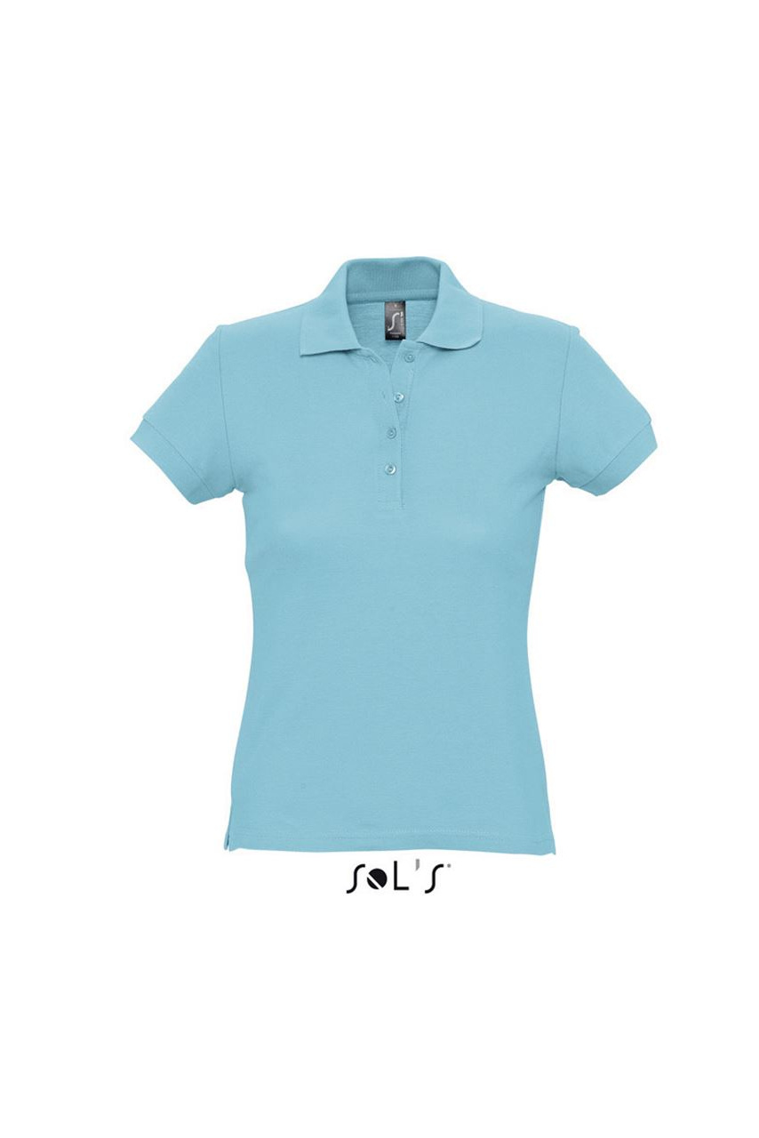 Tricou Polo Femei SOL'S PASSION - Eleganță și Confort