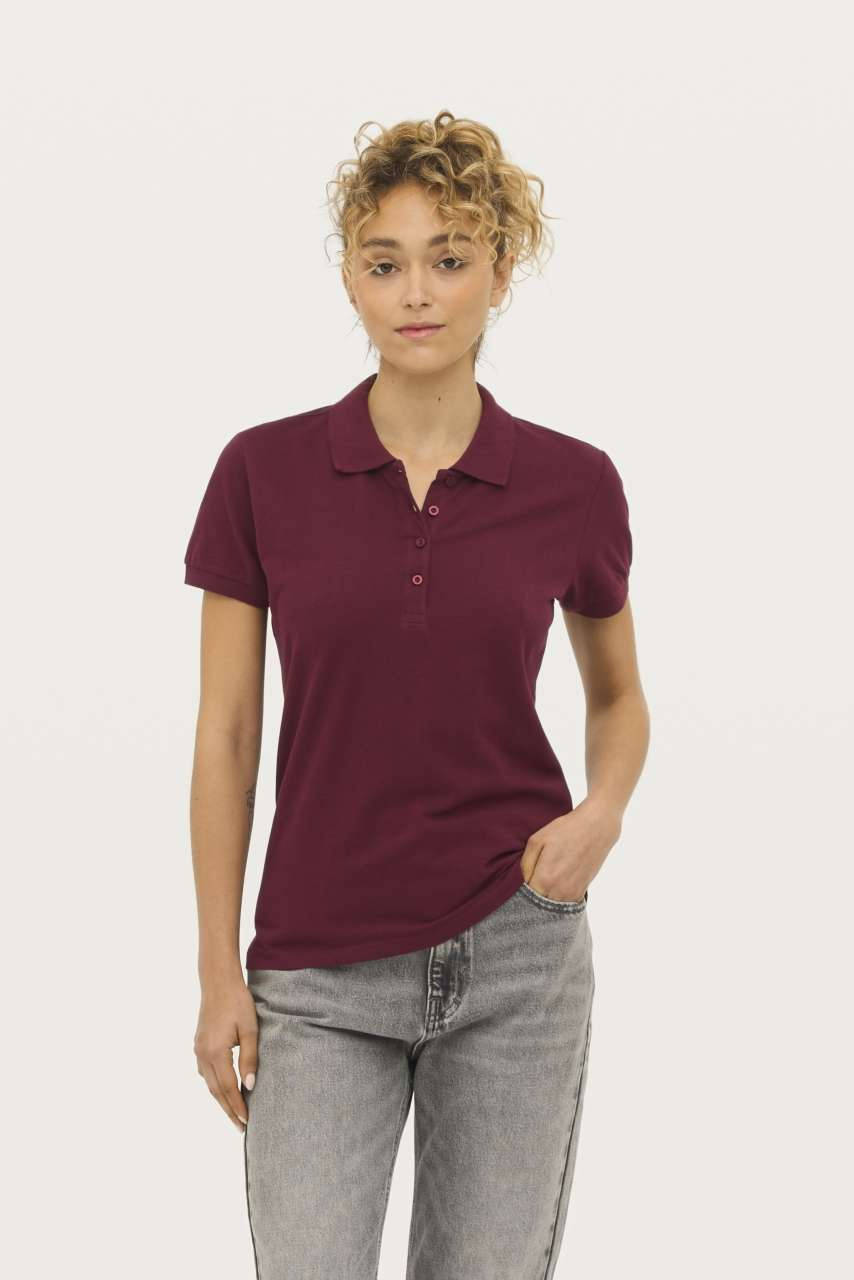 Tricou Polo Femei SOL'S PASSION - Eleganță și Confort