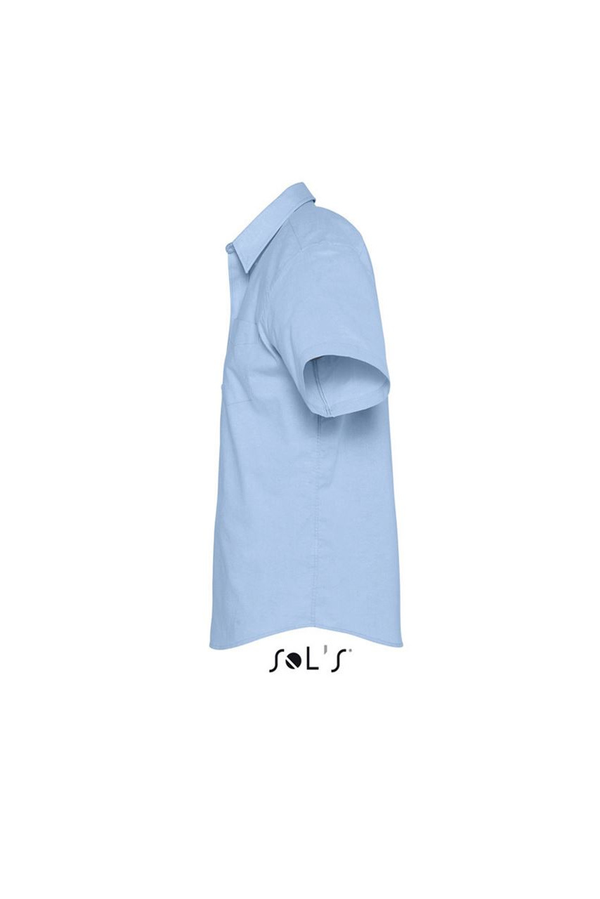 SOL'S Men's Short Sleeve Oxford Shirt