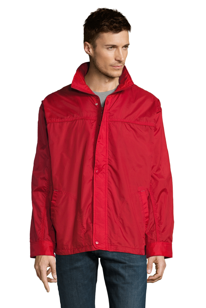 SOL'S MISTRAL Jersey-Lined Windbreaker
