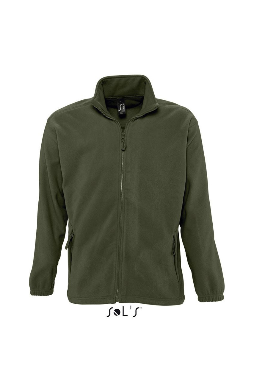 SOL'S NORTH Men's Zipped Fleece Jacket