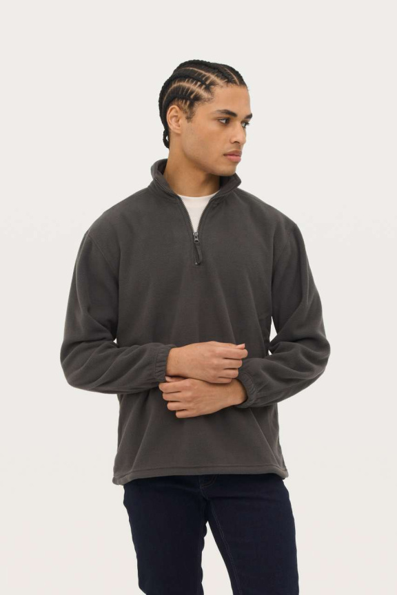 SOL'S NESS - Hanorac Fleece cu Fermoar 1/4