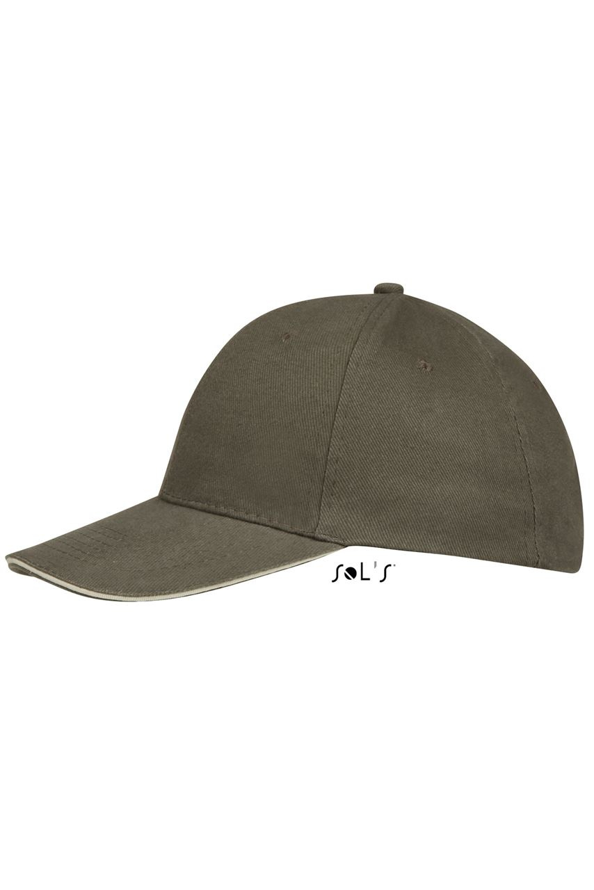 SOL'S BUFFALO Six Panel Cap - Stylish & Comfortable
