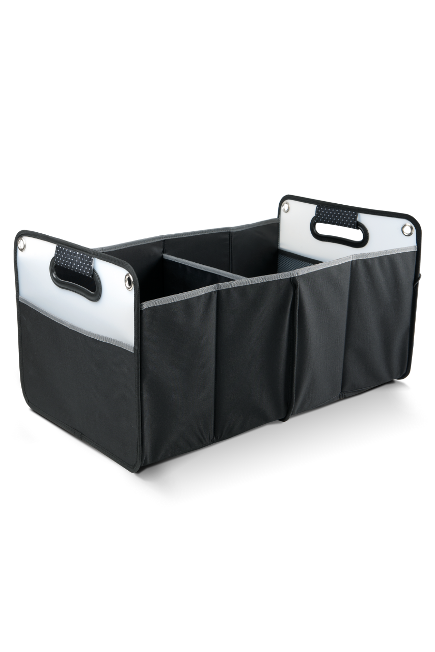 Durable Car Boot Organizer with Multiple Compartments