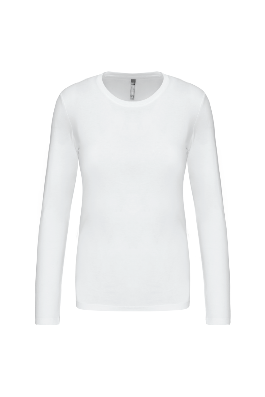 Women's Long-Sleeved Crew Neck T-Shirt