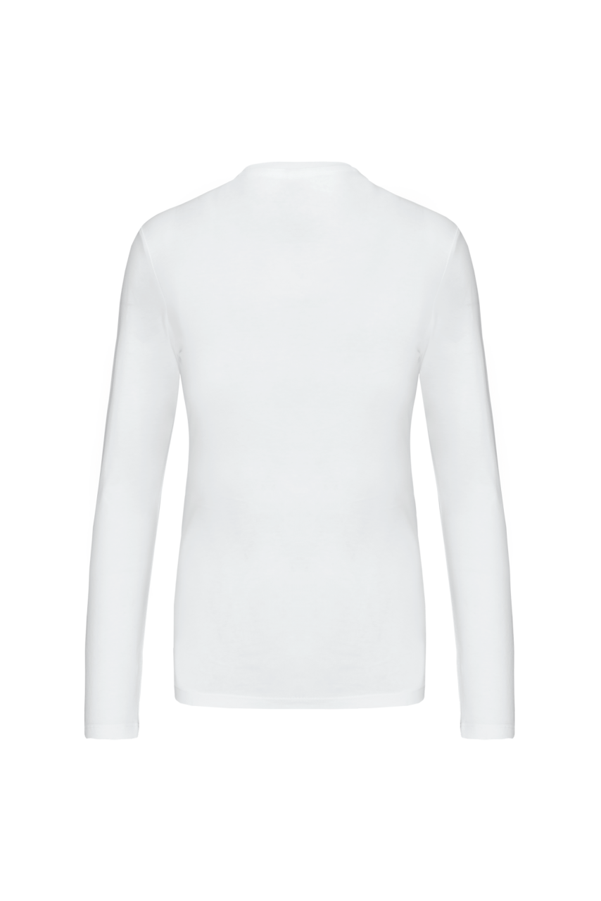 Tricou Dama Mânecă Lungă Guler Rotund