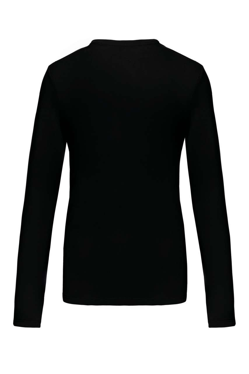 Tricou Damă Mâneci Lungi V-Neck - Confort și Stil