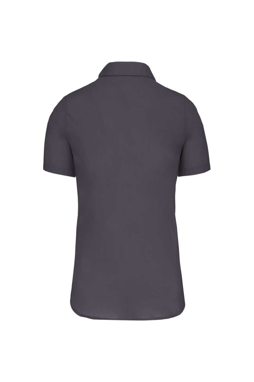 Women's Short-Sleeve Cotton Poplin Shirt