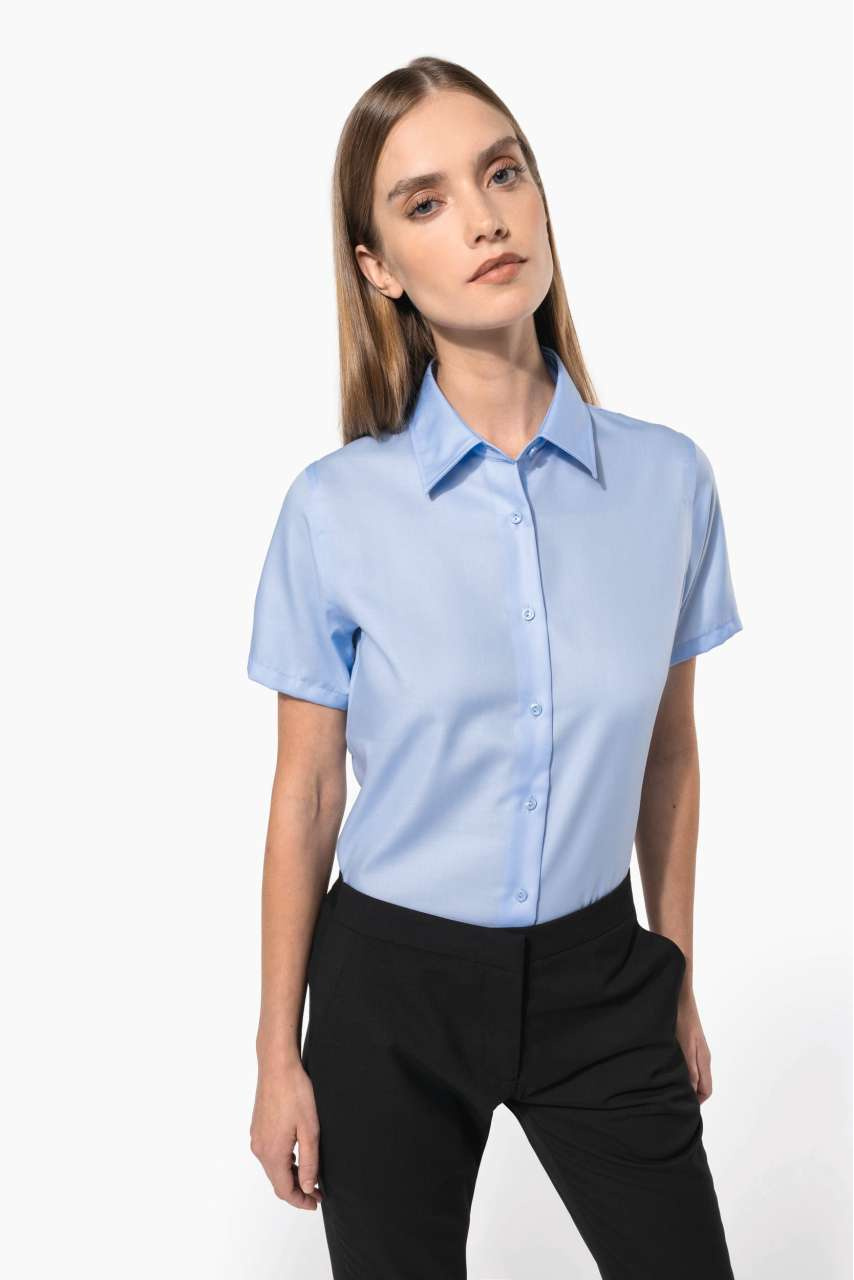Women's Non-Iron Short-Sleeve Cotton Shirt