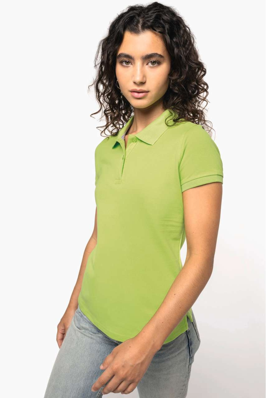 Tricou Polo Dama cu Mâneci Scurte - Confort și Stil