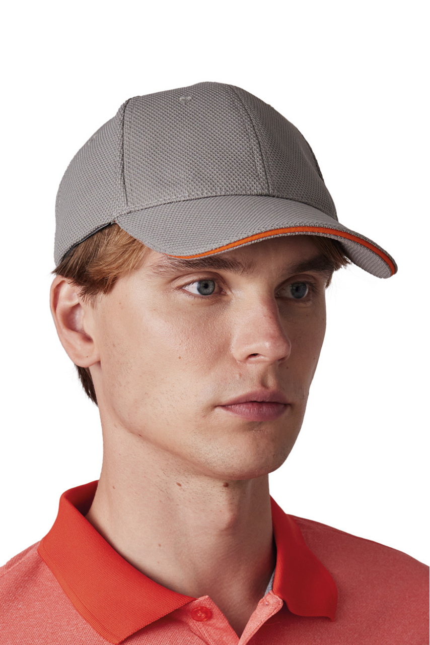 Breathable Sports Cap with Contrast Detail