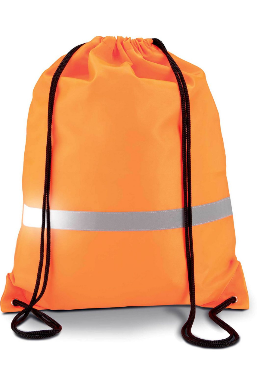 Reflective Drawstring Backpack - Durable & Safe
