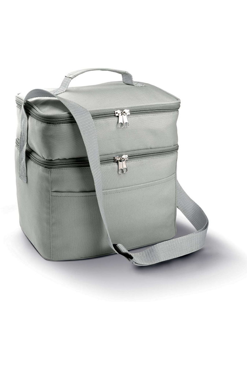 Double Compartment Insulated Cooler Bag