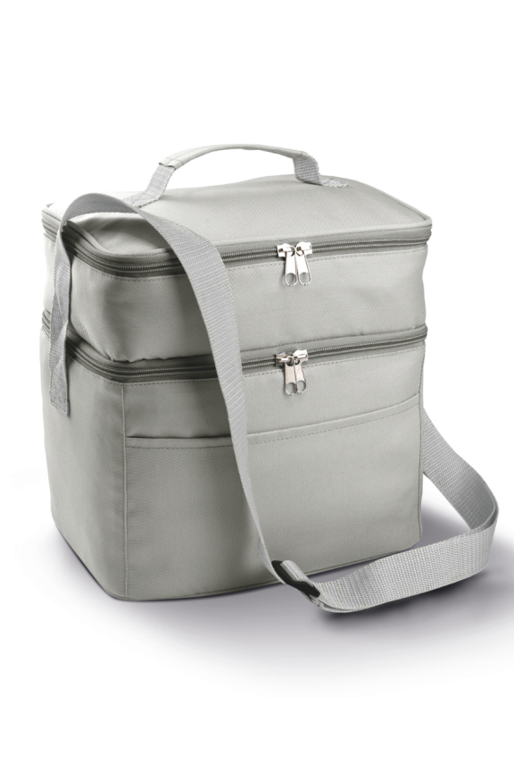 Double Compartment Insulated Cooler Bag