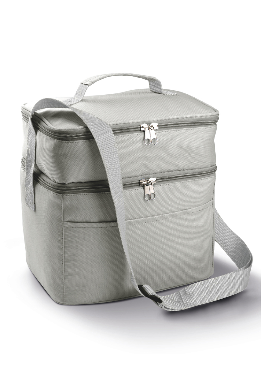 Double Compartment Insulated Cooler Bag