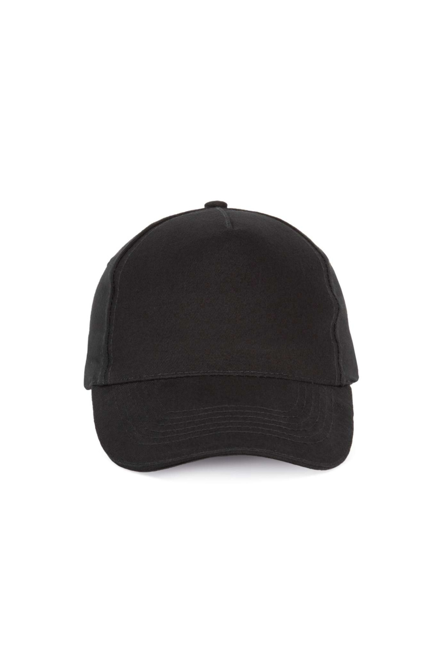 Brushed Cotton 5-Panel Sandwich Peak Cap