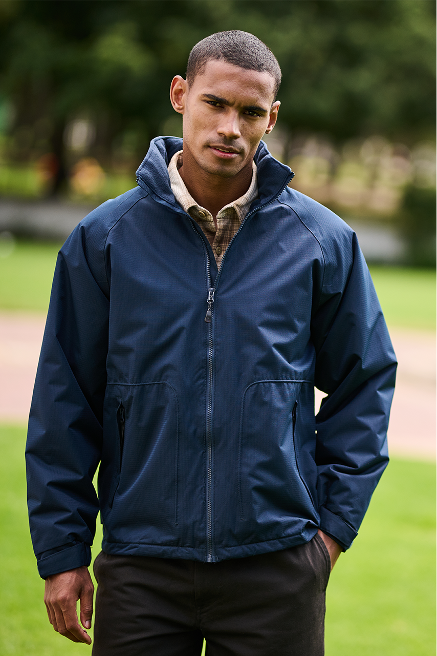 Hudson Men's Waterproof Fleece-Lined Jacket