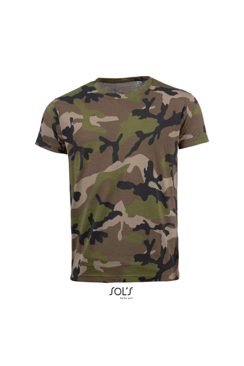 Tricou Camo pentru Bărbați - Stil și Confort