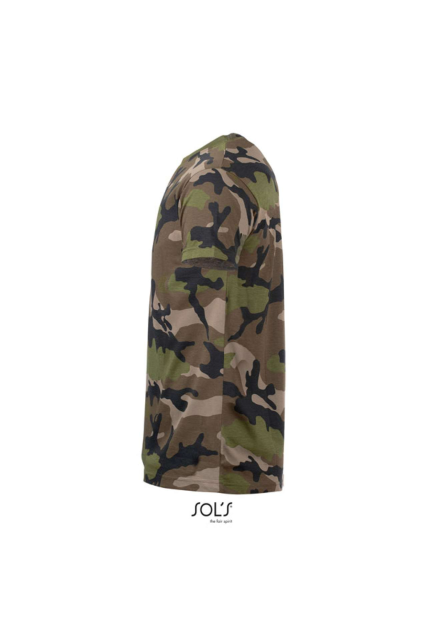 Tricou Camo pentru Bărbați - Stil și Confort