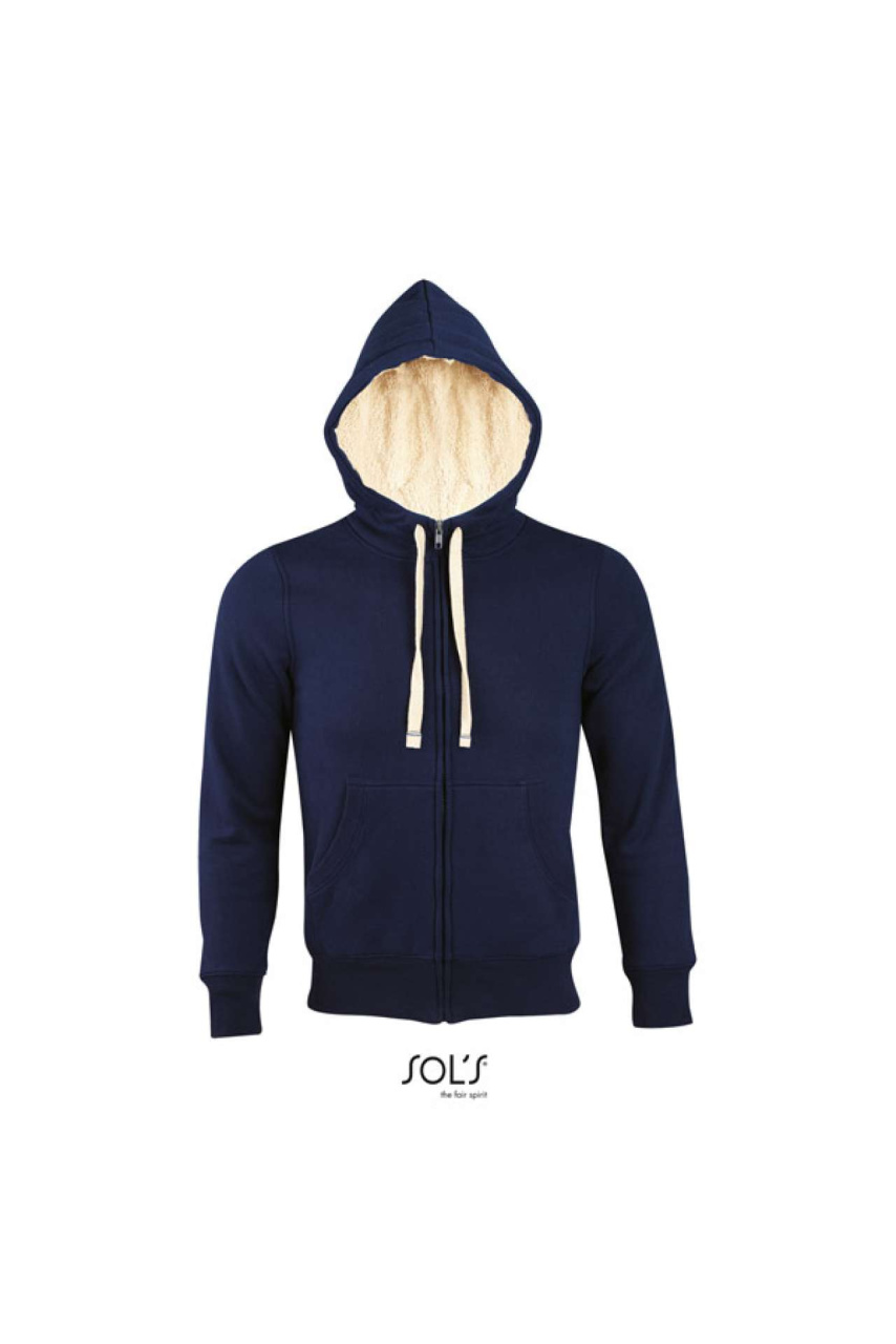SOL'S Sherpa Unisex Zipped Jacket with Cozy Lining