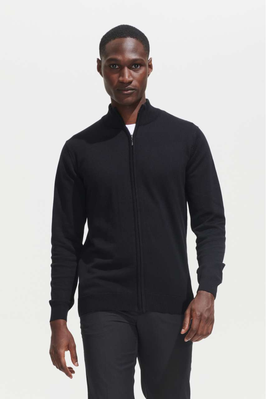 SOL'S Gordon Men's Zipped Knitted Cardigan