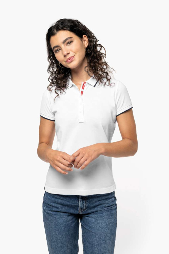 Tricou Polo Piqué Femei - Bumbac 100%