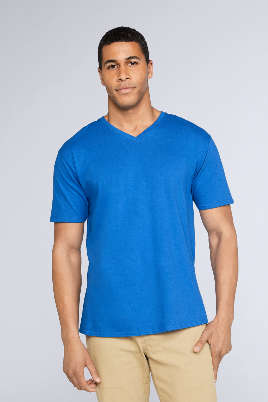 Tricou Premium V-Neck Bumbac Adulți