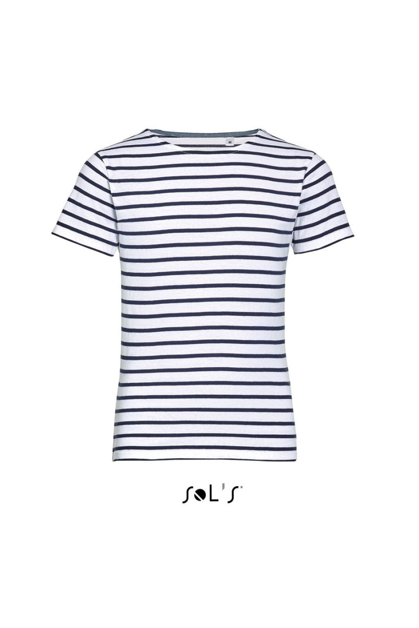 Tricou cu dungi SOL'S MILES pentru copii - Confortabil și modern