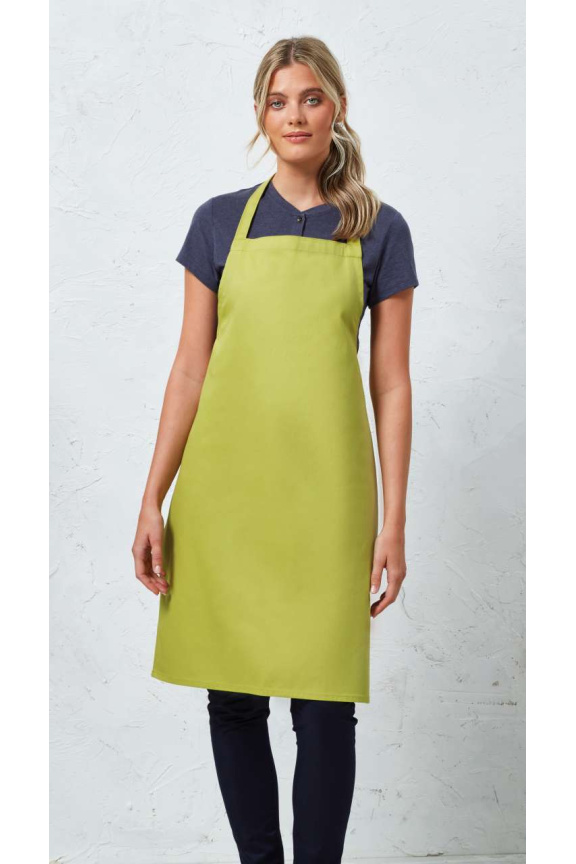 Organic Cotton Twill Bib Apron - Eco-Friendly Workwear