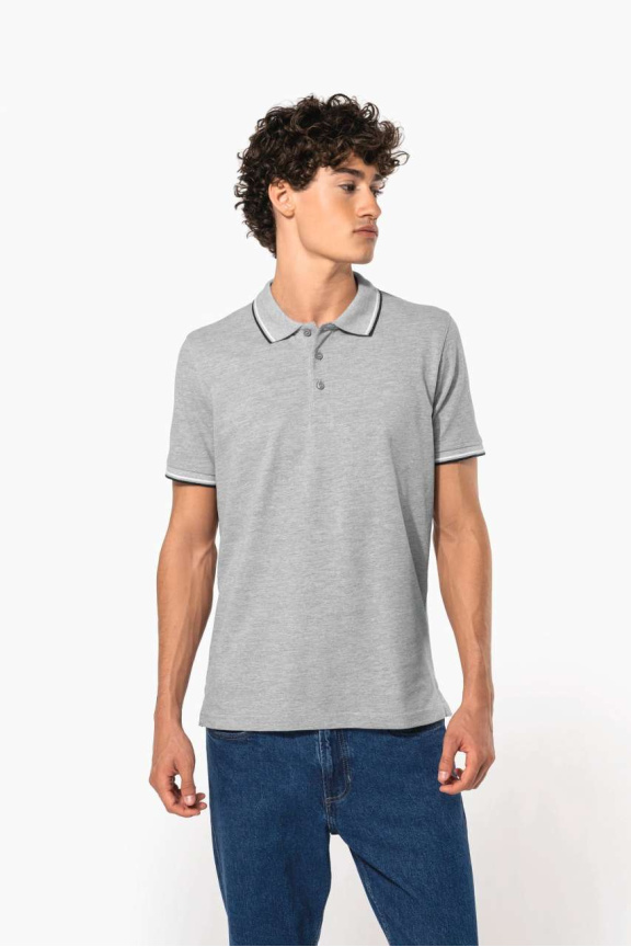 Tricou Polo Bărbați cu Mâneci Scurte - Bumbac 100%